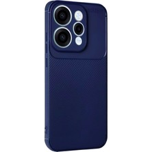Uryport Oppo Reno 15 Auto Focus Karbon Kapak - Lacivert