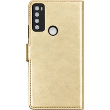 Uryport Tcl 20 Se Trend S Plus Kapaklı Kılıf - Gold