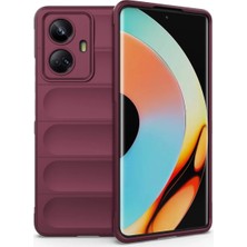 Uryport Realme 10 Pro 5g Kılıf Optimum Silikon - Bordo