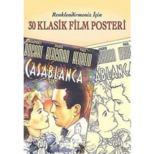 Brf Store Irmakxx 30 Klasik Film Posteri: Renklendirmeniz Için