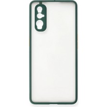 Uryport Oppo Find X2 Kılıf Montreal Silikon Kapak - Yeşil