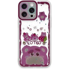 Uryport Apple iPhone 14 Pro Kılıf Sweet Desenli Silikon Kapak - Pembe