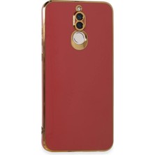 Uryport Huawei Mate 10 Lite Kılıf Volet Silikon - Kırmızı