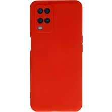 Uryport Oppo A54 4g Kılıf Nano Içi Kadife Silikon - Kırmızı