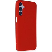 Uryport Samsung Galaxy M15 Kılıf First Silikon - Kırmızı