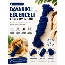 Pamuk Burgu Diş Stres Ipi Lacivert