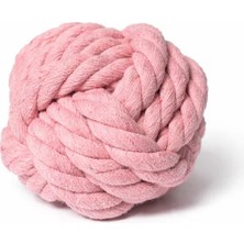 Pamuk Standart Köpek Oyun Topu Pembe