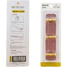 HemenGo Mikakristal 3'li Yapışkanlı Askı