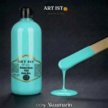 Art Ist Tombul Kendinden Vernikli Plus Vernikli Boya 500ML - Akuamarin