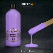 ART IST Multisurfaces Hibrit Akrilik Boyalar 500ML -  038 Pastel Mor
