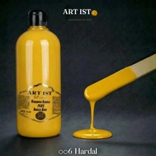 ART IST Kendinden Vernikli PLUS Akrilik Boyalar 500ML - 006 Hardal