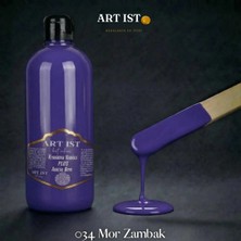 Art Ist Tombul Kendinden Vernikli Plus Vernikli Boya 500ML - Mor Zambak
