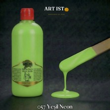 Art Ist Tombul Multisurfaces Hibrit Akrilik Boya 500ML - Yeşil Neon