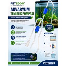 Timion Mey Ithalat® Manuel Akvaryum Pompası – Pratik Su Değişimi ve Temizlik Için Ergonomik