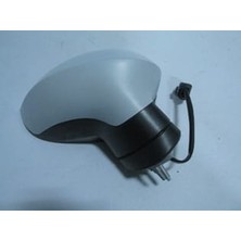 Oto101 Seat Leon- 10/12; Kapı Aynası Sağ Elektrikli/ısıtmalı/5 Fişli/gri Kapaklı Manuel Katlanır (Tyg)