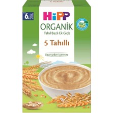 Timion Mey Ithalat®   Organik 5 Tahıllı Tahıl Bazlı Kaşık Maması 200 gr