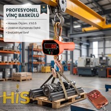 His Ticaret 10 Ton Kapasiteli Dijital Vinç Kantarı