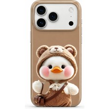 Iphone 17 Pro Max Novera Cozy Friends Collection Çift Katmanlı Essential Tough Telefon Kılıfı