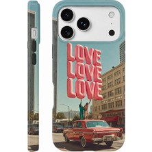 Iphone 17 Pro Vibes Collection Çift Katmanlı Essential Tough Telefon Kılıfı