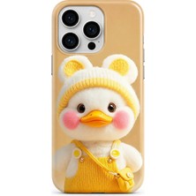 Iphone 16 Pro Novera Cozy Friends Collection Çift Katmanlı Essential Tough Telefon Kılıfı