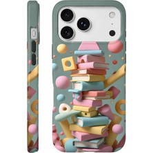 Iphone 17 Pro Max Pop Art Koleksiyonu Çift Katmanlı Essential Tough Telefon Kılıfı