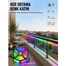 Sora Group 5 Metre Kumandalı Rgb Şerit LED Aydınlatma