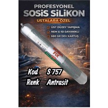 Hbnc Soma Fix S757 Pu Sealant – Profesyonel Sosis Silikon 680 gr Antrasit
