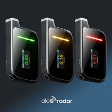 Alcoradar Alkolmetre - Profesyonel Dijital Promil Ölçer Pro Modeli Fuel Cell Sensor Technology