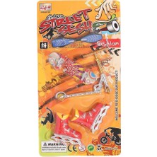 NW NessiWorld KZL-012-A7 Kartela Kaykay Paten Scooter Oyun Seti -Kızılkaya