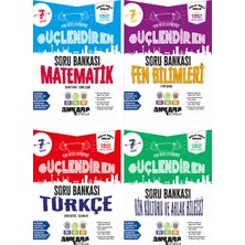 Ankara Yayıncılık Ankara 2027 7. Sınıf Matematik + Fen Bilgisi + Türkçe + Din Kültürü Güçlendiren Soru Seti 4 Kitap Maarif Model