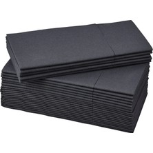 Ikea Mottaga Siyah 38X38 cm Peçete