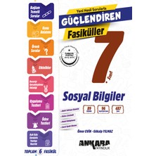 Ankara Yayıncılık Ankara 2026 7. Sınıf Sosyal Bilgiler Güçlendiren Fasikül Set Maarif Model