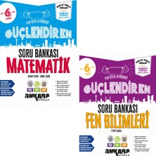 Ankara Yayıncılık Ankara 2027 6. Sınıf Matematik + Fen Bilimleri Güçlendiren Soru Bankası Seti 2 Kitap Maarif Model