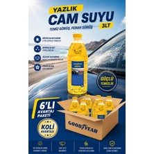 Goodyear 6'lı Yazlık Cam Suyu 3 Lt (18 Litre)