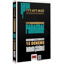 Kitap Aktüel Tyt-Ayt-Msü Paragraf 15 Deneme Sınavı