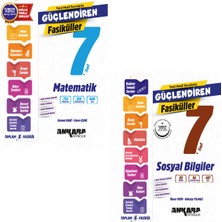 Ankara Yayıncılık Ankara 2027 7. Sınıf Matematik + Sosyal Bilgiler Güçlendiren Fasikül Seti 2 Kitap Maarif Model