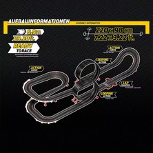 Oyuncakmatik Carrera Go!!! Dtm Power Run 1:43 Elektrikli Yarış Pisti – 8,9 Metre