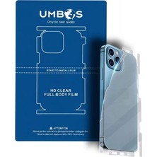 Honor 80 Gt Uyumlu Full Arka Kapmala Ultra Ince Esnek Ekstra Koruma Hd - Umbos