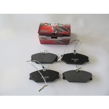 Oto101 Renault Megane- 1- 99/02; Ön Fren Balatası (2 KABLOLU)(DİSK)(130X55,3X18)(FMK)