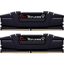 Die Grup G.skıll F4-3200C16D-32GVK Memory D4 3200 32GB C16 Ripv K2 2x 16GB, 1,35V, Ripjawsv Siyah