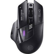 Die Grup Inphıc A9 Explorer Bluetooth Fare, Çift Modlu Bluetooth 5.0/2.4g Kablosuz Fare Şarj Edilebilir, 2400 Dpı, Rgb Solunum Işığı, Görünür Pil Göstergesi, Kablosuz Fare Dizüstü Bilgisayar/pc/bilgisayar Için
