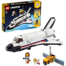 Die Grup LEGO Creator 3’ü 1 Arada Uzay Mekiği Macerası 31117 Yapım Seti; Roketleri ve Yaratıcı Eğlenceyi Seven Çocuklar Için Havalı Oyuncaklar (486 Parça)