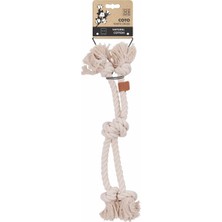 Die Grup M-Pets Coto White Cross 60CM Örgü Oyuncak