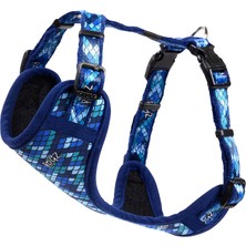Die Grup Rogz Fashion Tuig Amphibian Köpek Göğüs Tasması Blue Medium 42X55 cm