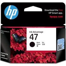 Die Grup Hp 47 Siyah Mürekkep Kartuşu (6ZD21AE)