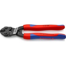 Die Grup Knipex Cobolt® Kompakt Cıvata Kesiciler Siyah Attramentize, Ince Çok Bileşenli Çeneler 200 mm 71 02 200