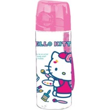 Die Grup Wiggle Hello Kitty 500ML Plastik Matara, Çok Renkli