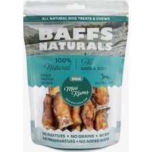 Die Grup Baffs Naturals Dana Mini Kamış ATIŞTIRMALIK%100 Doğal Çiğnemelik Köpek Ödül Maması 100 gr
