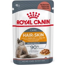 Die Grup Royal Canin Hair Skin Pouch Konserve Kedi Maması 85 gr