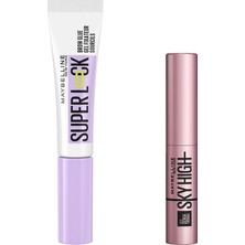 Die Grup Maybelline New York Super Lock Brow Glue Kaş Sabitleyici Maskara & Sky High Mini Maskara Hediyeli